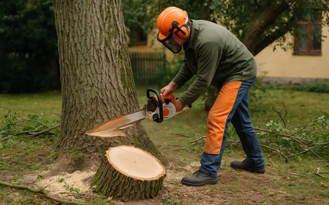 Loi abattage arbre jardin : réglementation, sanctions et conseils