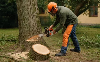 Loi abattage arbre jardin : réglementation, sanctions et conseils