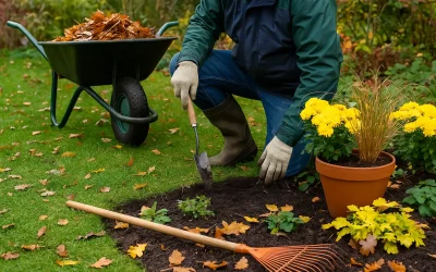 Préparation jardin avant hiver : les 5 étapes essentielles
