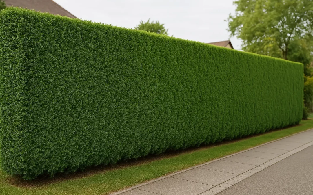 Hauteur maximale haie mitoyenne : ce que dit la loi