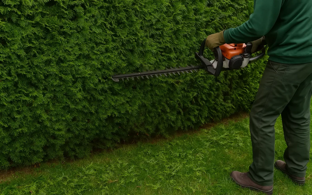 Entretien haies de thuyas : guide complet pour un résultat pro
