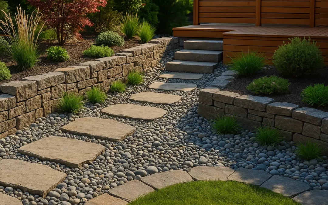 Design paysager avec pierres : réinventer votre extérieur